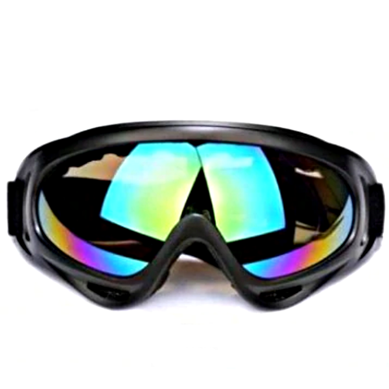Lunettes de Protection Masque Sport Bricolage Sécurité UV 400 Transparent