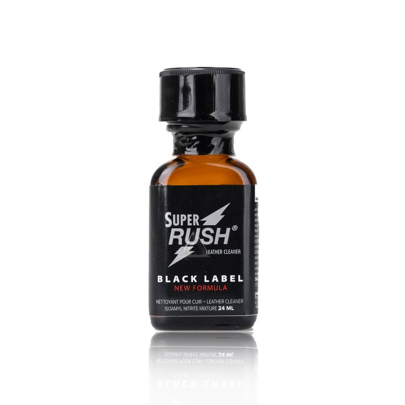 Poppers Super Rush Black Label Fiole de 24mm