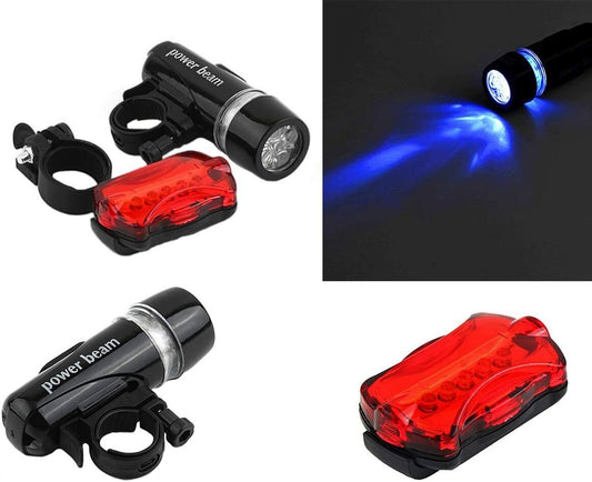 Powerbeam Kit Lampe Led + Réflecteur Lumières Pour Vélo