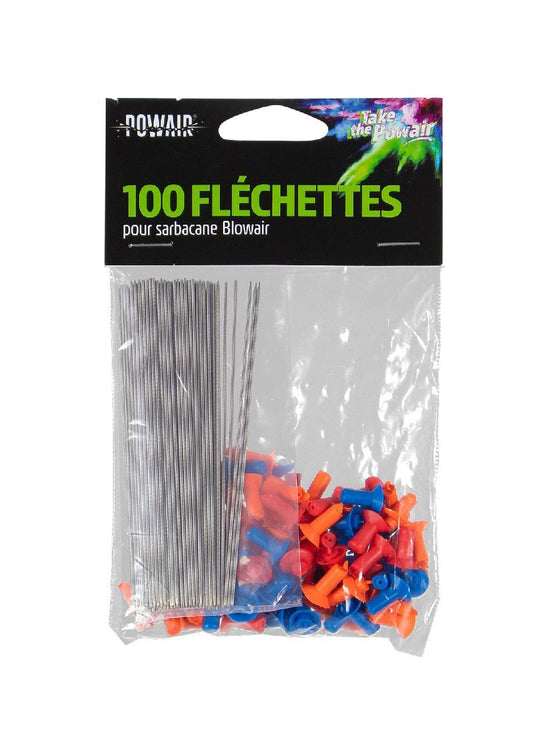 FLECHETTES Darts Traits POUR SARBACANE BLOWAIR (X100)