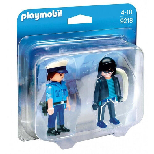 Playmobil Duo Pack Policier et Voleur