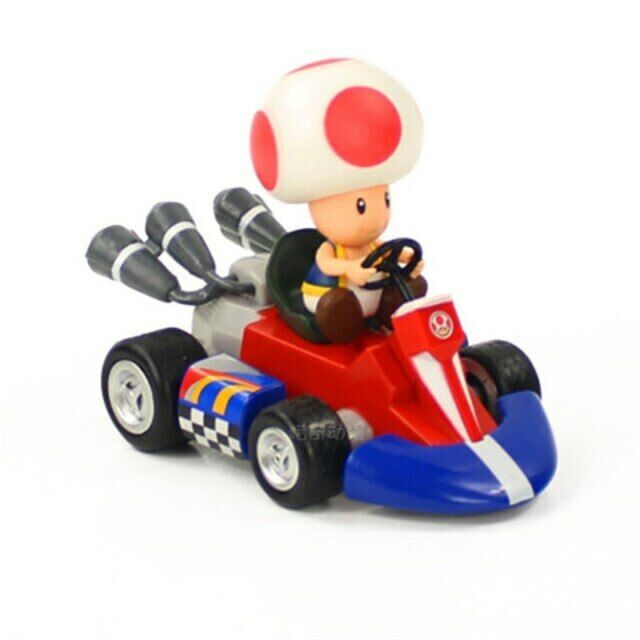 Figurine Super Mario Bros Kart Toad 12cm