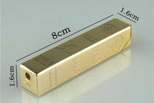 Briquet Gaz Lighter Lingot D'or Gold 1