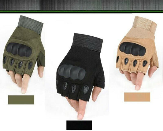 Gants Sport Tactique Vélo Airsoft Outdoor Noir L