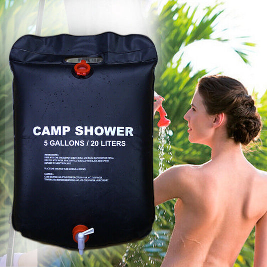 Douche Solaire de Camping/Outdoor 5 Gallons/20 Litres Solar Shower