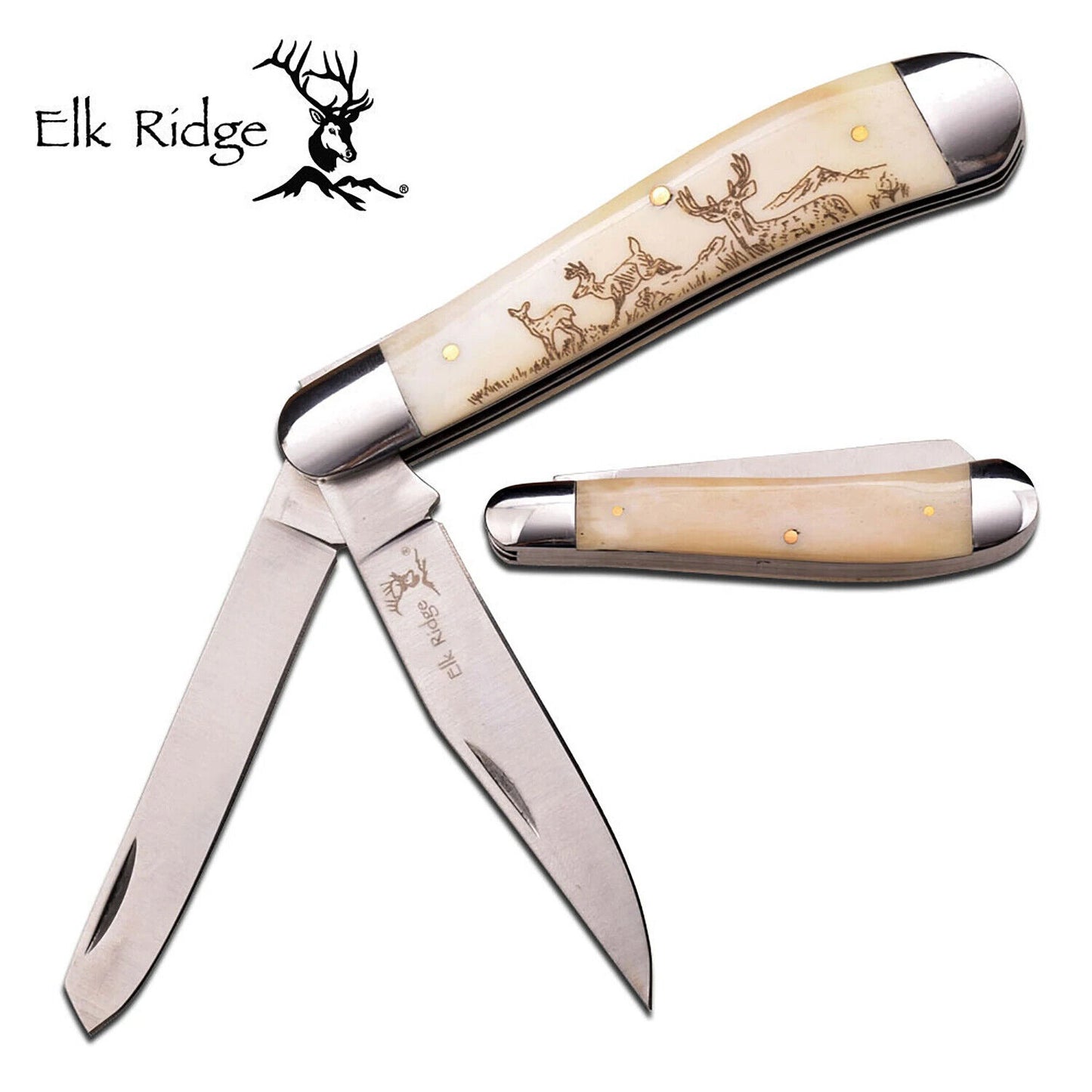 ELK RIDGE ER-220DR FOLDING KNIFE Couteau pliant