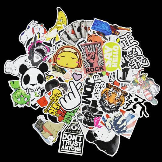 Lot de 50 Stickers Enfants Jeux Dessins Cool