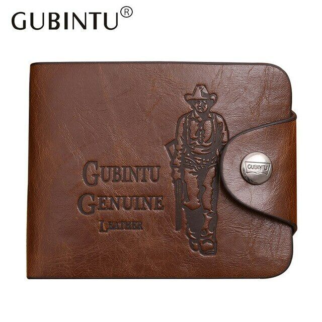 Portefeuille Gubintu Marron Chasseur Brown Hunter Wallet