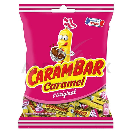 Lot de 4 x 130g Carambar Caramel L'original