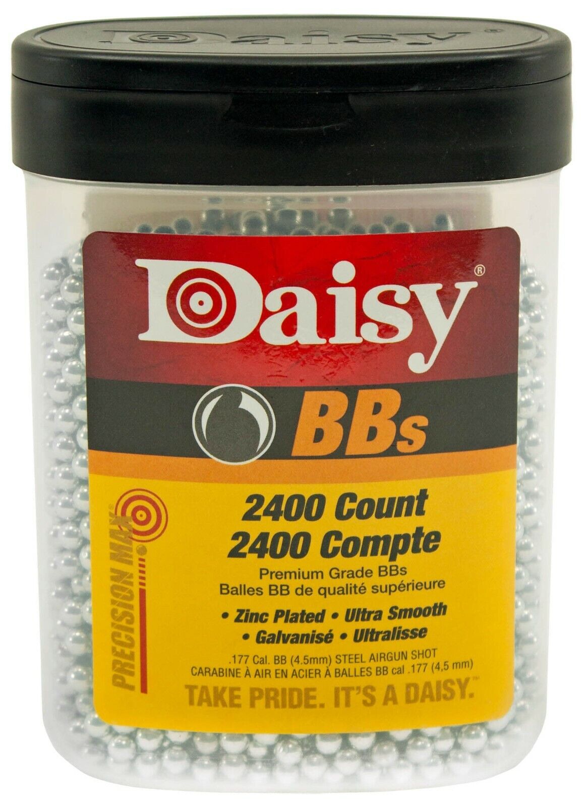 BOÎTE DE 2400 Billes BB'S ACIER CAL. 4.5 MM Daisy