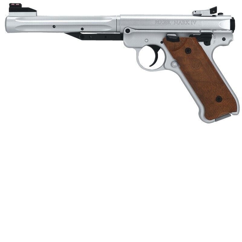 Pistolet a plombs Air Comprimé RUGER MARK IV - M INOX Cal. 4.5mm