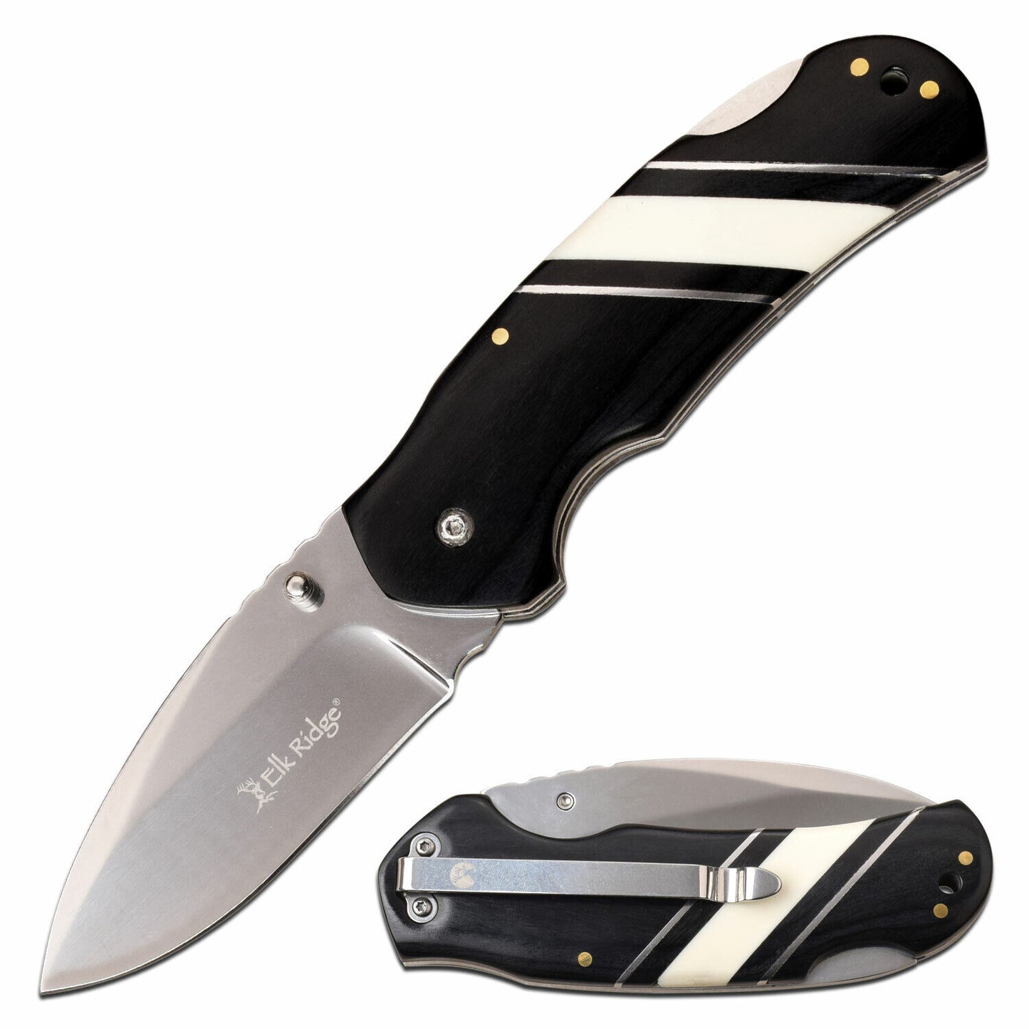 ELK RIDGE ER-949BK MANUAL FOLDING KNIFE Couteau pliant