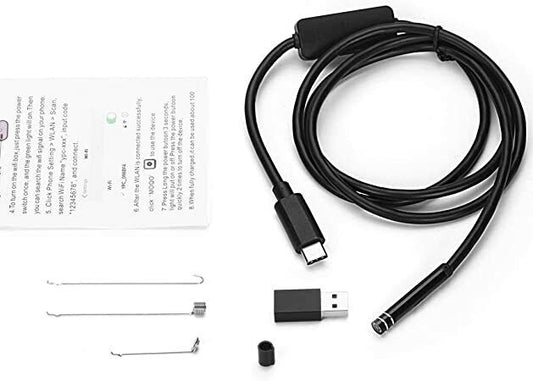 Camera Endoscope USB-C 2 Mètres Pour Smartphone Android