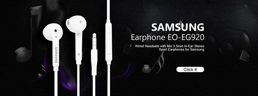 Samsung Ecouteurs EHS64 Télécommande Microphone Intégré 3.5mm in-ear filaire