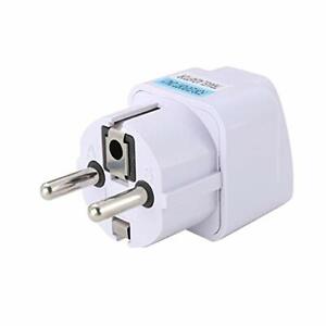 Adaptateur Alimentation Prise Universelle Terre Tout pays vers prise EU