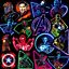 30 Stickers Autocollants Marvel The Avengers