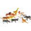 Figurines Animaux sauvages 48pcs 12 modèles assortis Taille article 5/6 cm